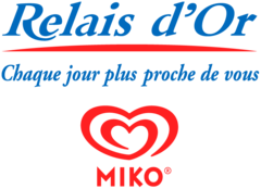 Relais d'Or + phrase + coeur Vertical Quadri